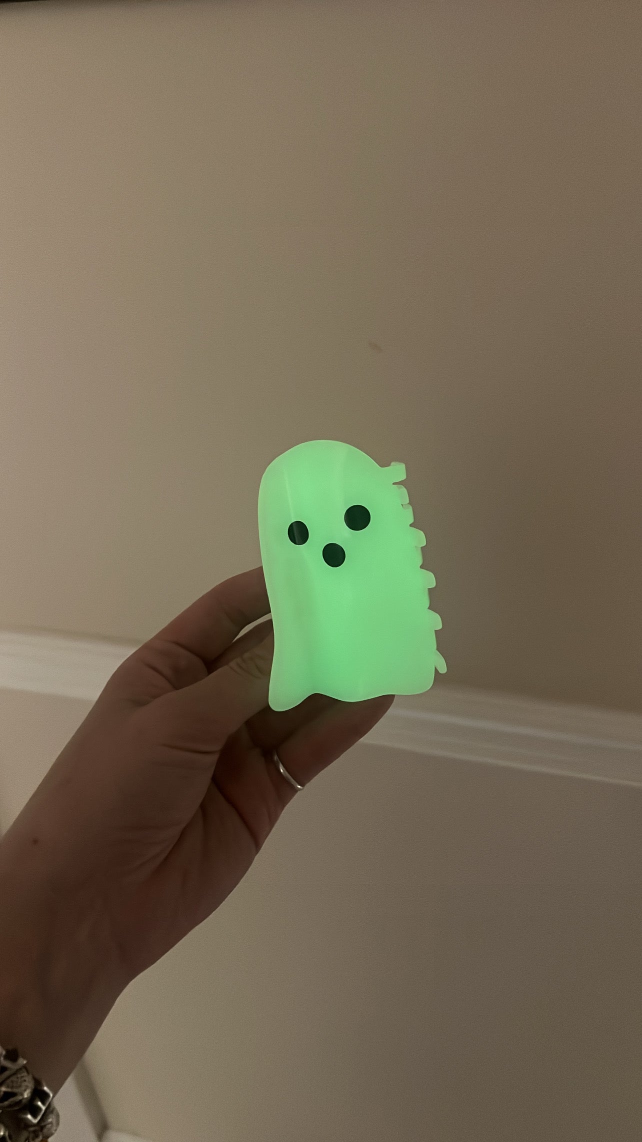 Spoooooooky Ghost Claw Clip