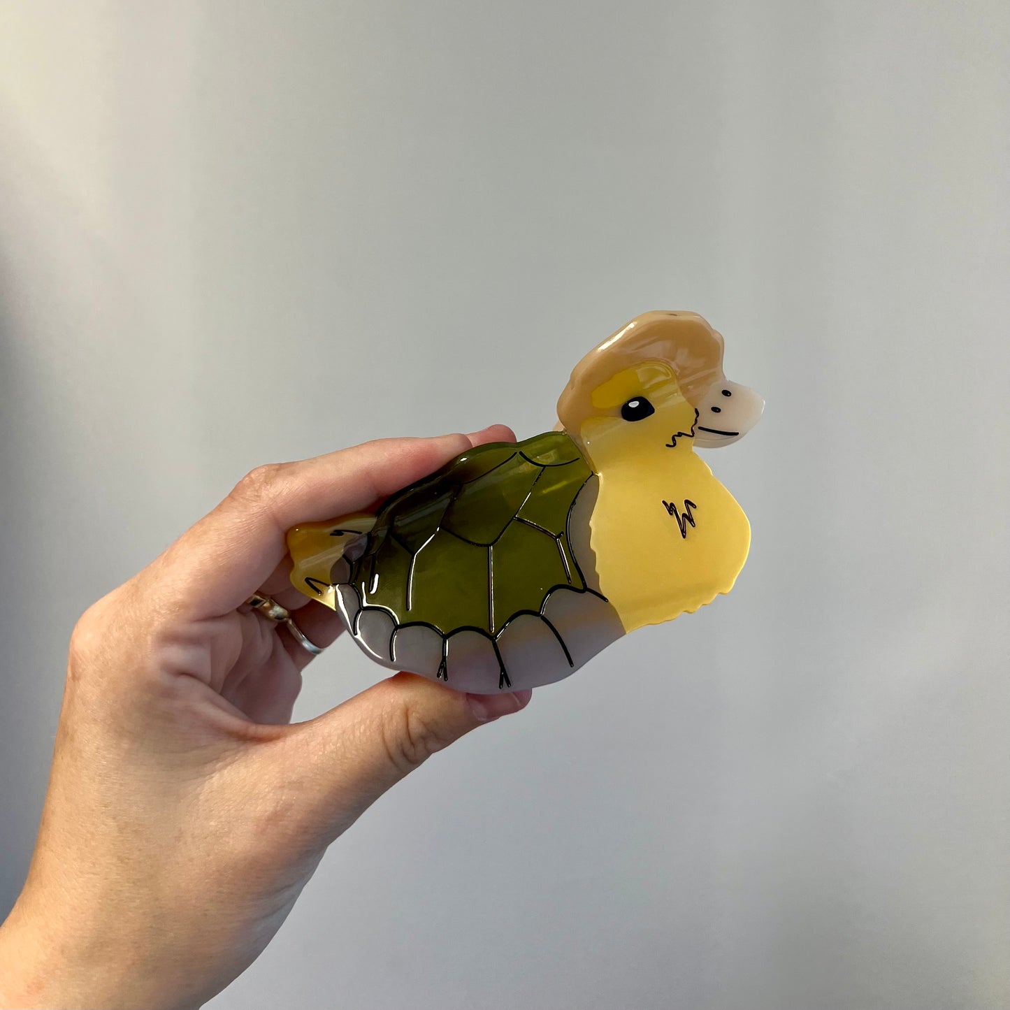 Turtle Duck Claw Clip