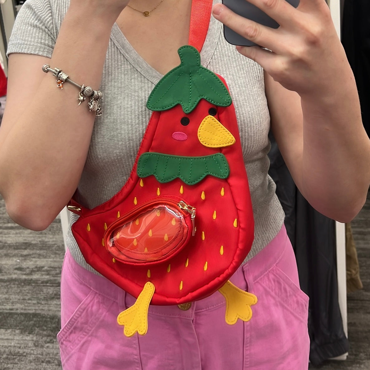 Strawberry Bird Bag PREORDER