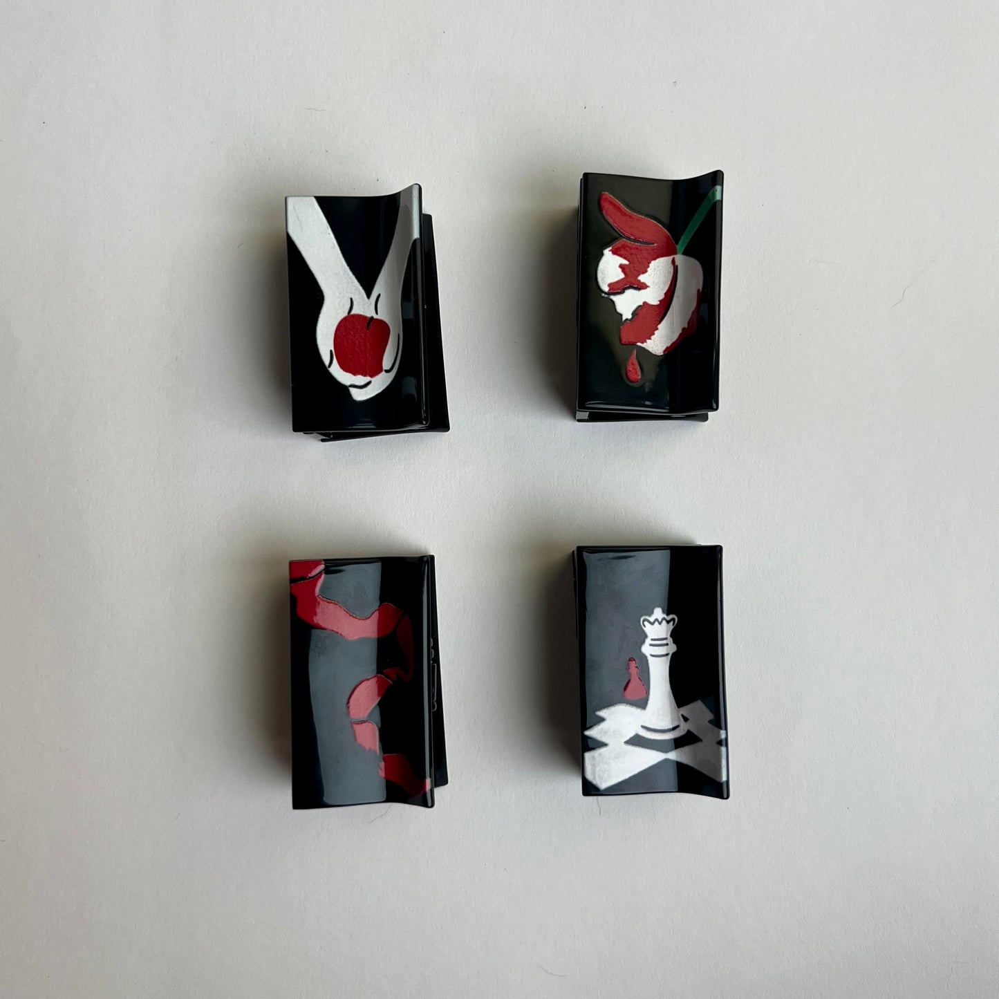 Book Cover Claw Clip Set