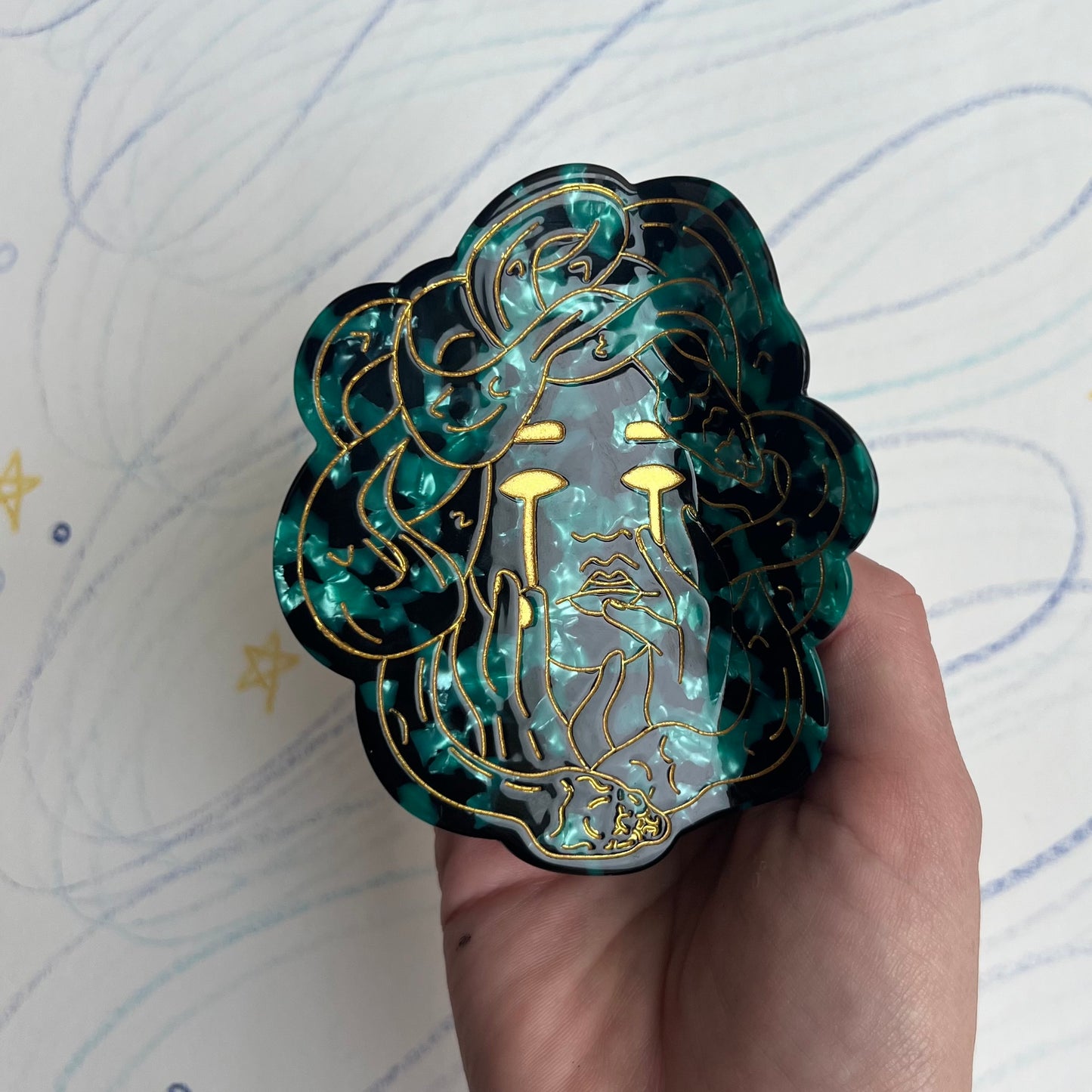Medusa Claw Clip