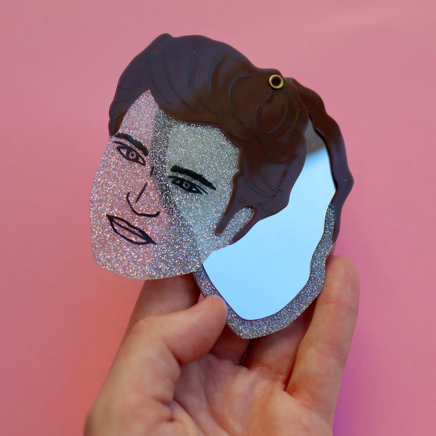 Sparkly Boyfriend Compact MIRROR