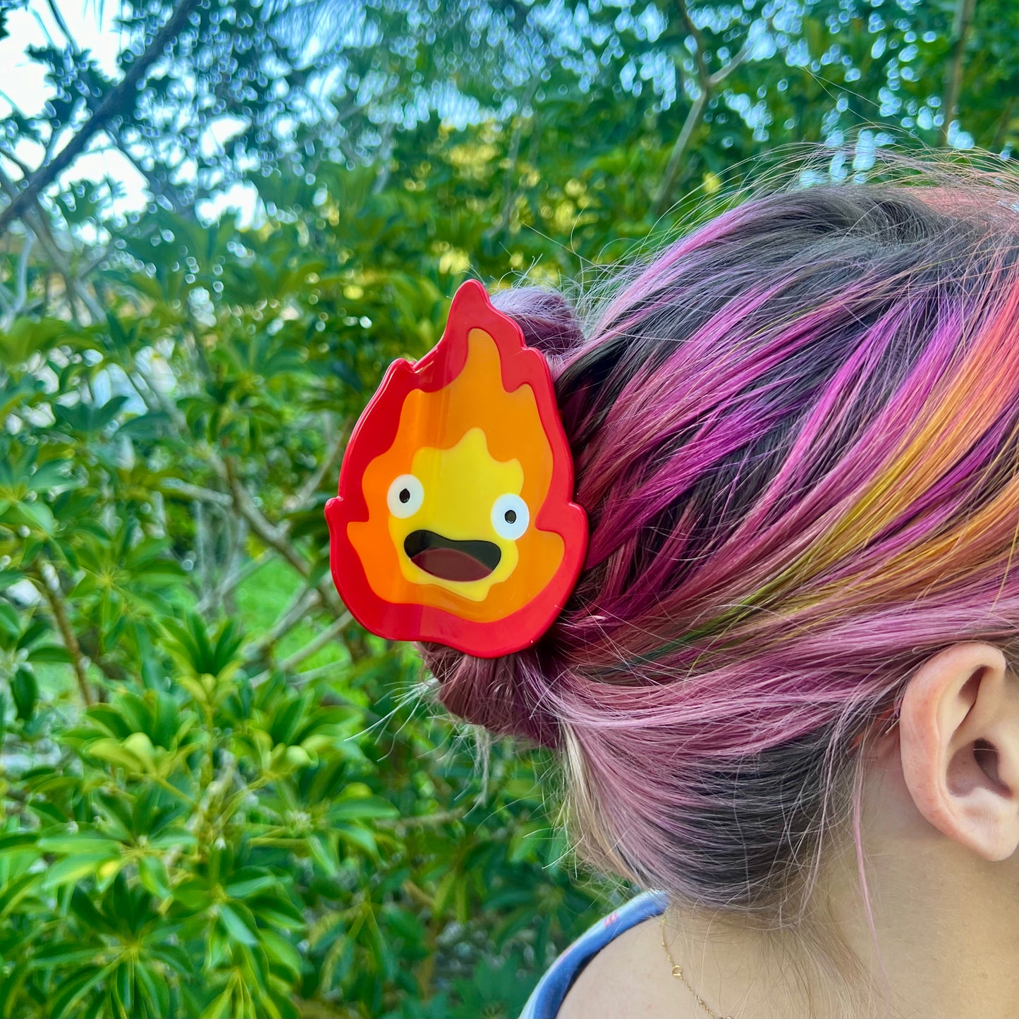 Fire Demon Claw Clip