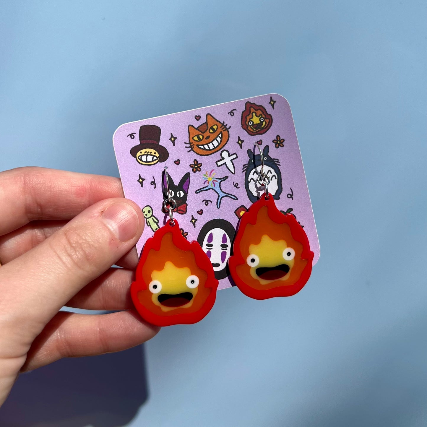 Fire Demon Earrings