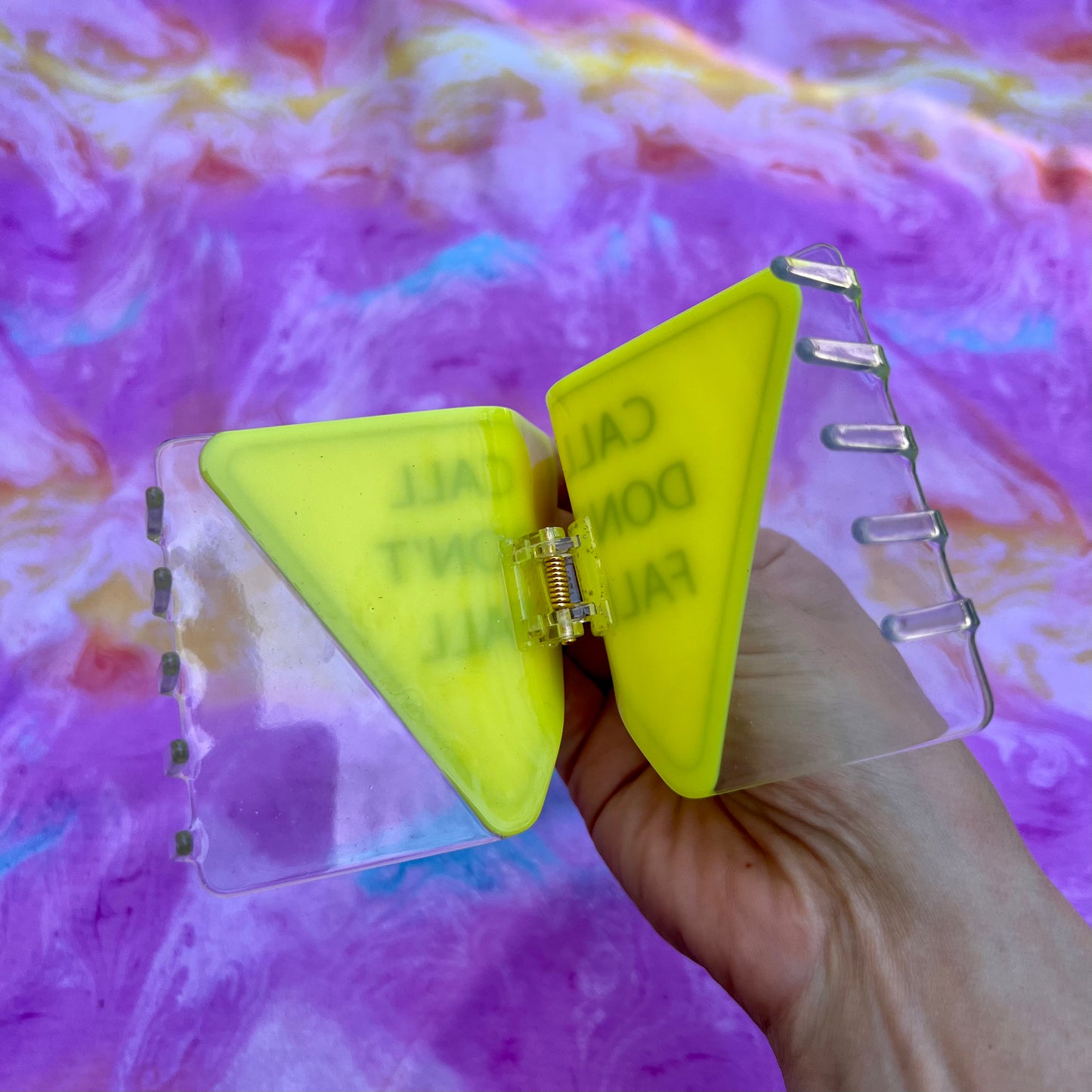 Call Don't Fall! Claw Clip PREORDER
