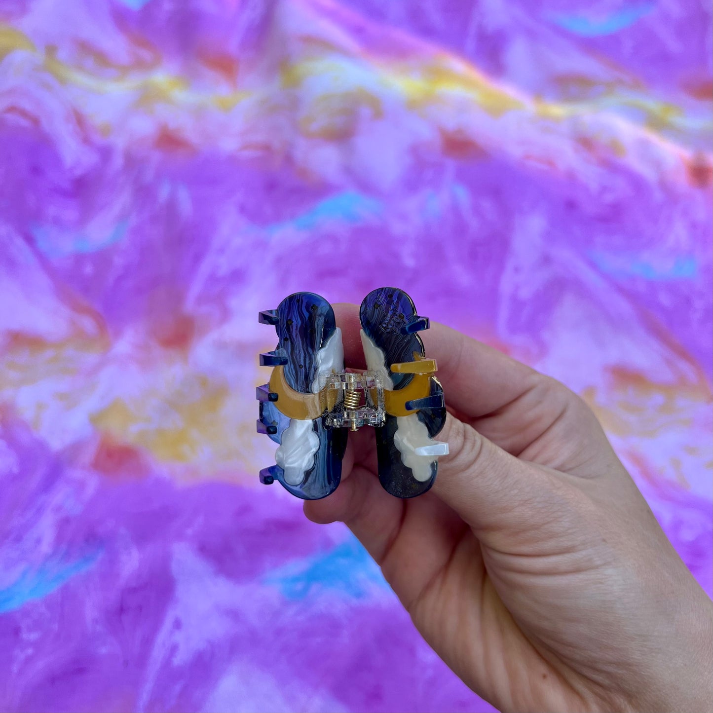 Mini Moon/Cloud Claw Clip