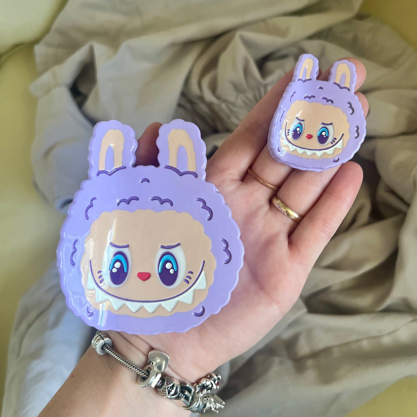 Purple Monster Claw Clip