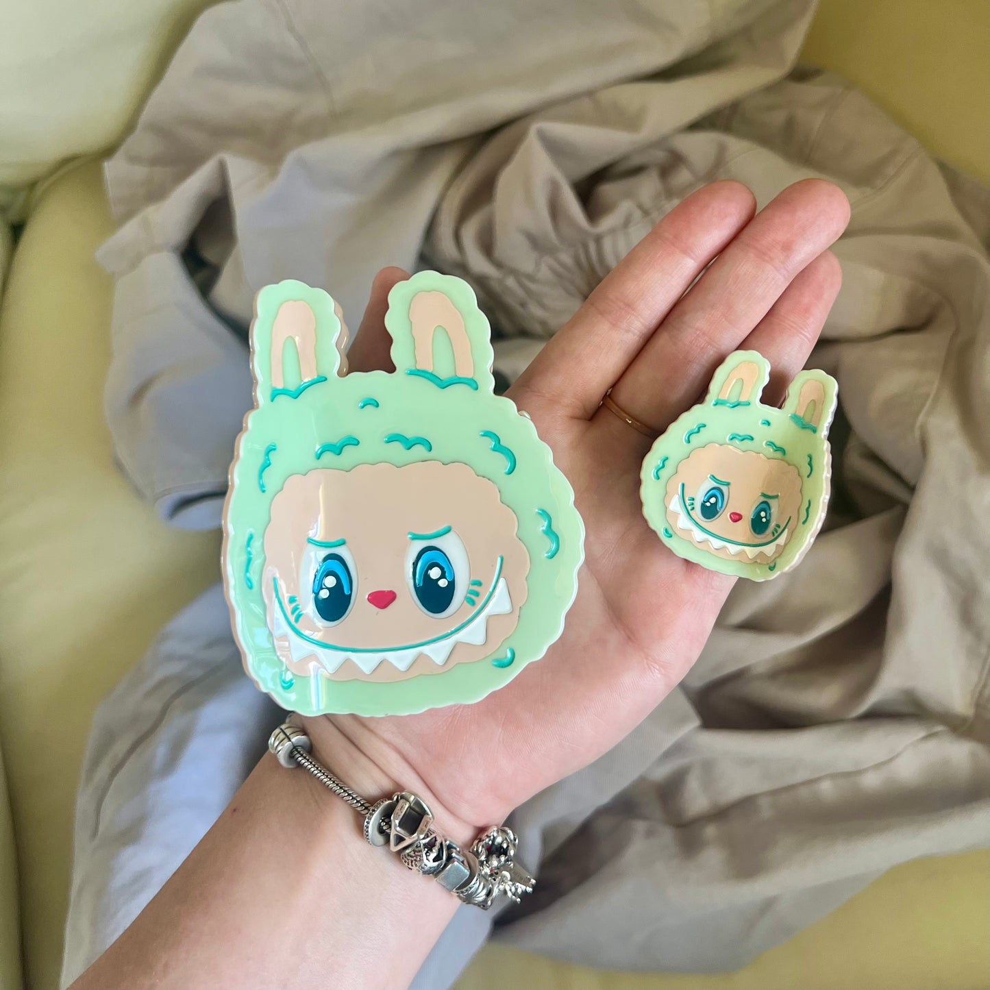 Green La fufu Claw Clip PREORDER