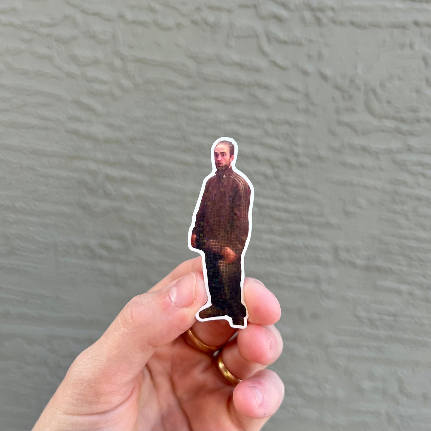 Glitter Tracksuit Rob Sticker