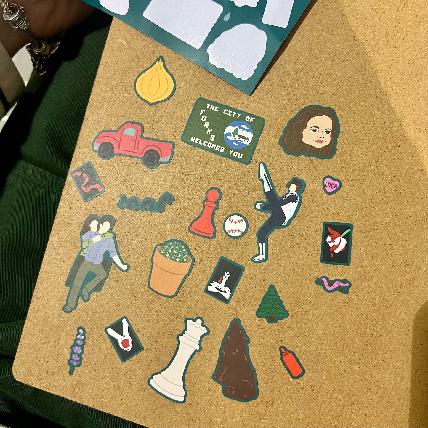 Hoa hoa hoaaaa Sticker Sheet