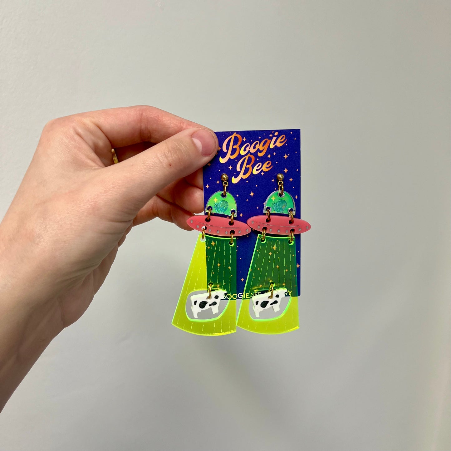 Alien Earrings
