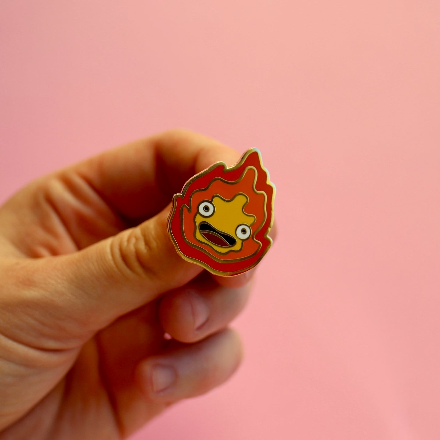 Fire Demon Enamel Pin