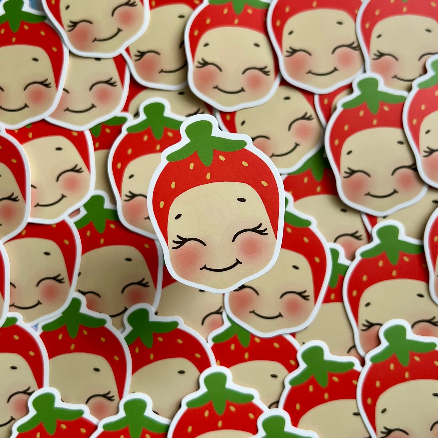 Strawb Baby Sticker