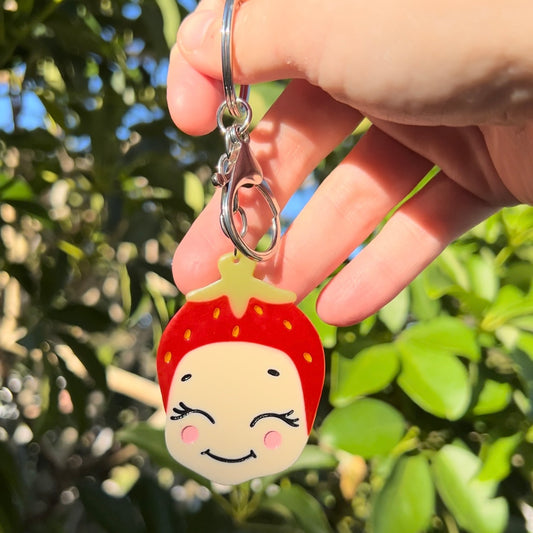 Strawb Cutie Keychain