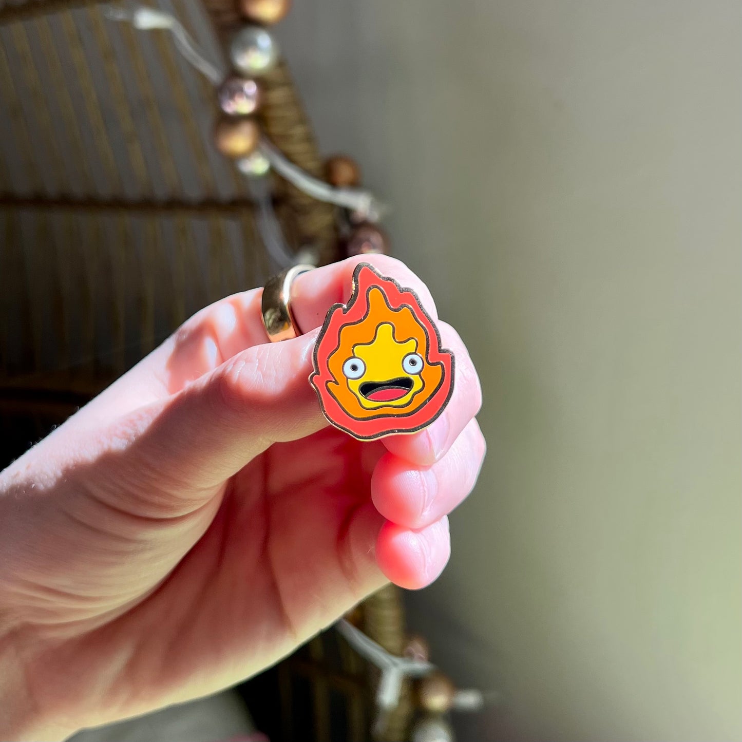 Fire Demon Enamel Pin