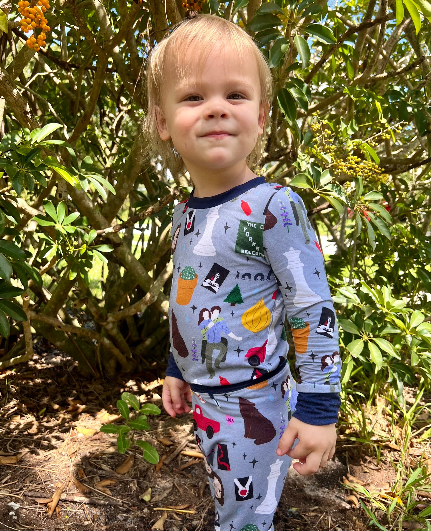 vampire-y bamboo toddler pajamas! PREORDER