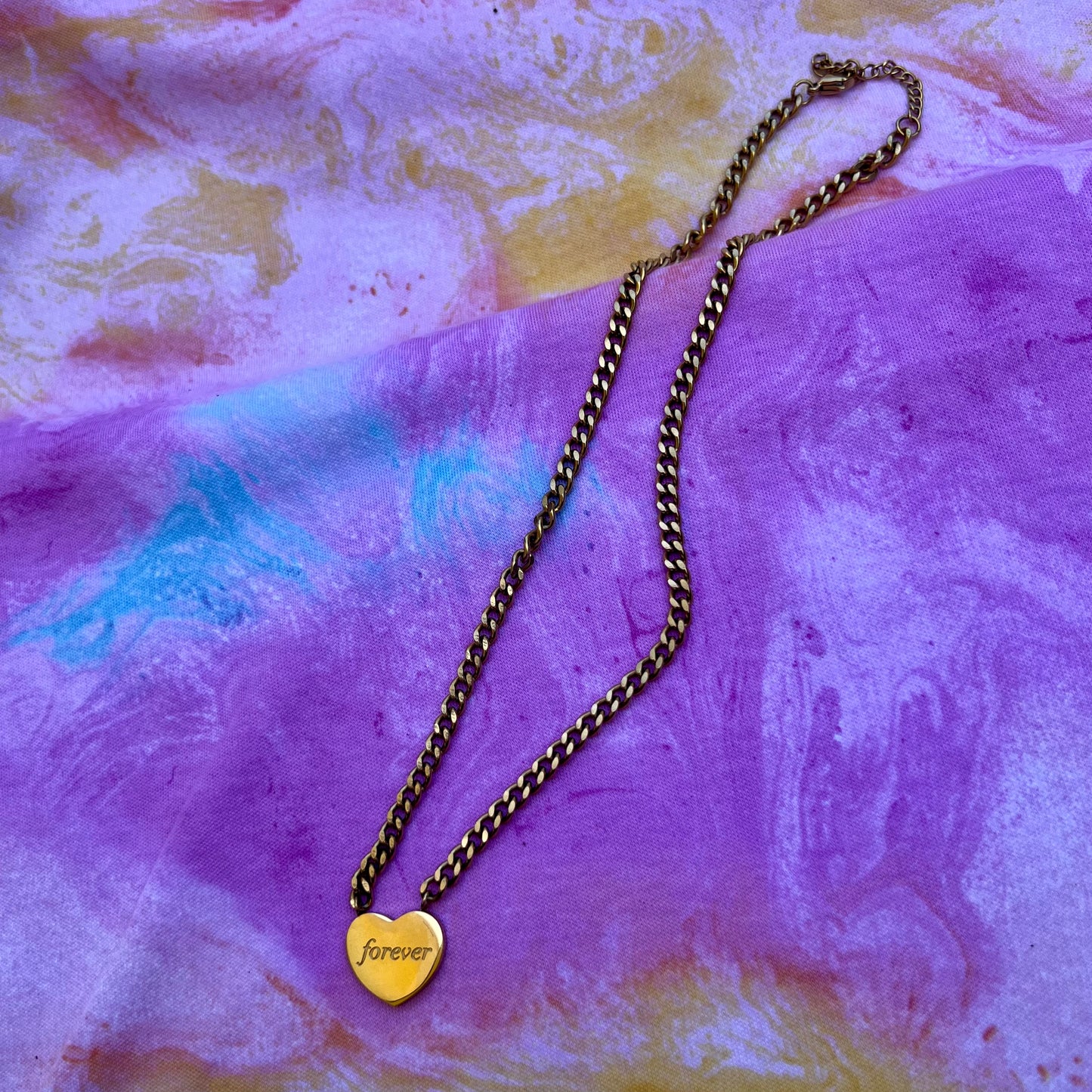 forever heart necklace