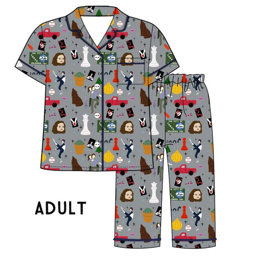 vampire-y bamboo adult pajama pants set! PREORDER