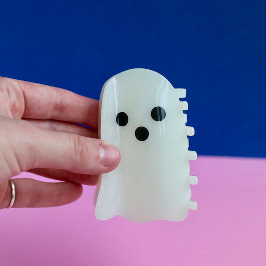 Spoooooooky Ghost Claw Clip PREORDER!