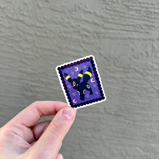 Glitter Moon Cutie Sticker