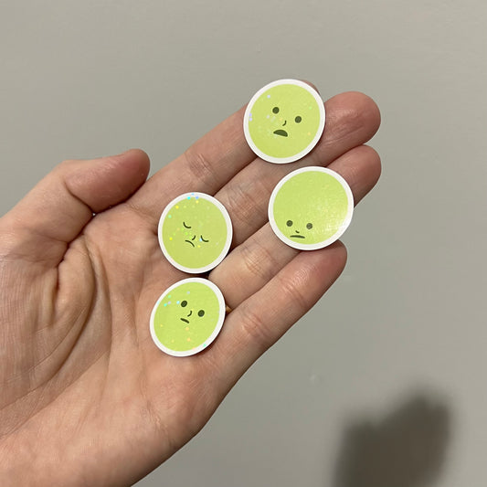 Little Green Guys Sticker