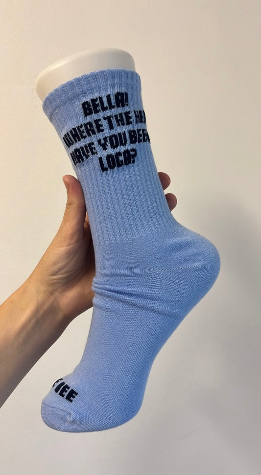 Blue Loca Socks PREORDER