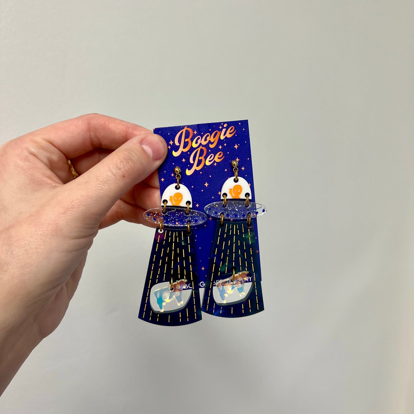 Alien Earrings